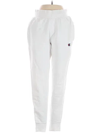 Pre-owned Champion Track Pants In White