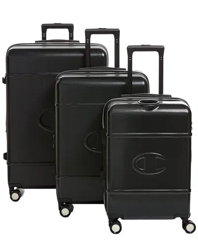 Champion Tracker Expandable 3pc Luggage Set In Pattern