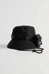 Champion Uo Exclusive Taslan Quilted Bucket Hat In Black At Urban Outfitters