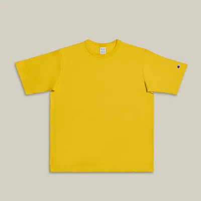 Champion Usa Short Sleeve T-shirt In Yellow
