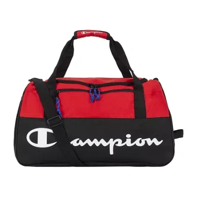 Champion Utility Medium Duffel Bag In Red