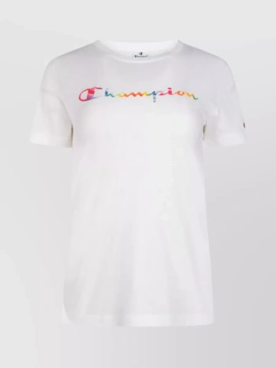 Champion Versatile Crew Neck T-shirt In White