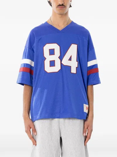 Champion V-neck Mesh T-shirt In Blue
