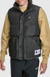 Champion Water Resistant Puffer Vest In Black