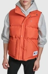 Champion Water Resistant Puffer Vest In Orange
