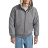 Champion Water Resistant Soft Shell Bomber Jacket In Heather Grey