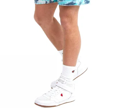Champion Wave Dye Fleece Shorts In Blue In Black