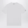 Champion White Cotton Crew-neck T-shirt In White