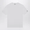 Champion White Cotton Crew-neck T-shirt
