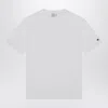 Champion White Cotton Crew-neck T-shirt In White