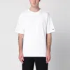 Champion White Cotton Crew-neck T-shirt In White