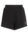 Champion Woman Shorts & Bermuda Shorts Black Size L Cotton, Polyester In Black