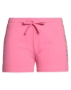 Champion Woman Shorts & Bermuda Shorts Magenta Size M Cotton, Polyester In Pink