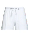 Champion Woman Shorts & Bermuda Shorts White Size S Cotton, Polyester In White