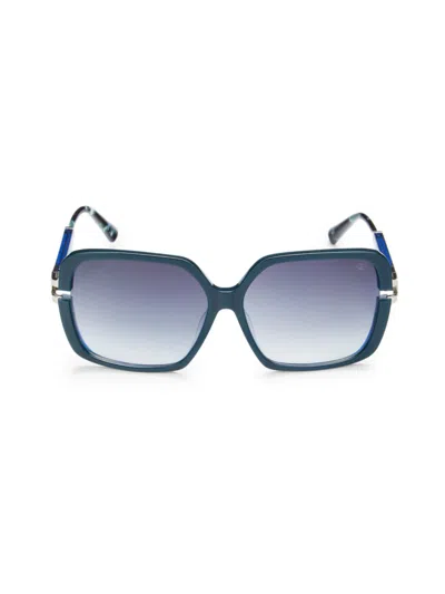 Champion Women's 59mm Square Sunglasses In Blue