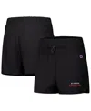 Champion Black Ohio State Buckeyes Tailgate Her Woven Shorts In Black