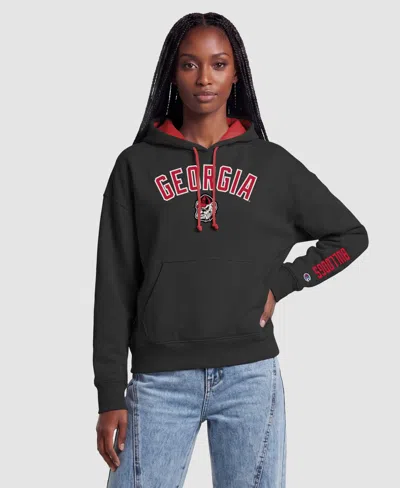 Champion Women's Black Georgia Bulldogs Fleece Hoodie