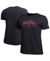Champion Women's Black Oklahoma Sooners Arched Over Logo T-shirt In Black