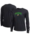 Champion Women's Black Oregon Ducks Arch Over Logo Long Sleeve T-shirt In Black