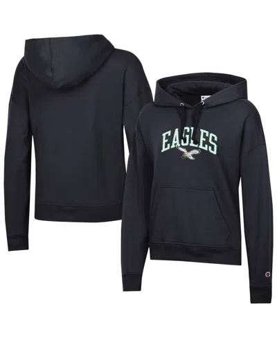 Champion Women's Black Philadelphia Eagles Power Blend Hoodie