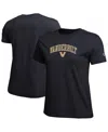 Champion Women's Black Vanderbilt Commodores Arched Over Logo T-shirt In Black