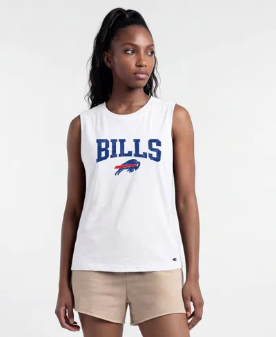 Champion Women's Buffalo Bills Sleeveless Muscle Tank Top In White