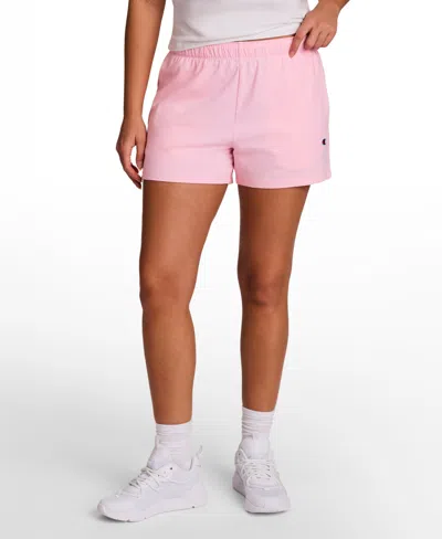 Champion Women's C Logo Shorts In Pink