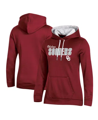 Champion Women's  Crimson Oklahoma Sooners Team Pullover Hoodie