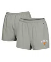 Champion Women's  Gray Tennessee Volunteers Football Fan High Waist Shorts In Gray