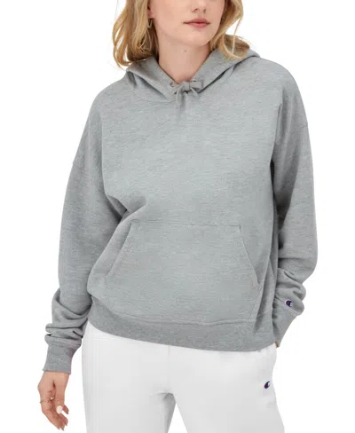 Champion Women's Clean Slate Powerblend Hoodie In Grey