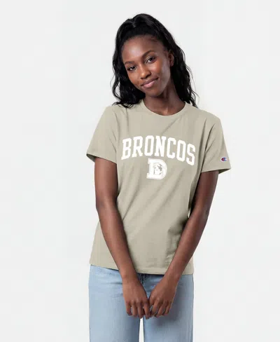 Champion Women's Cocoa Butter Denver Broncos T-shirt In Multi