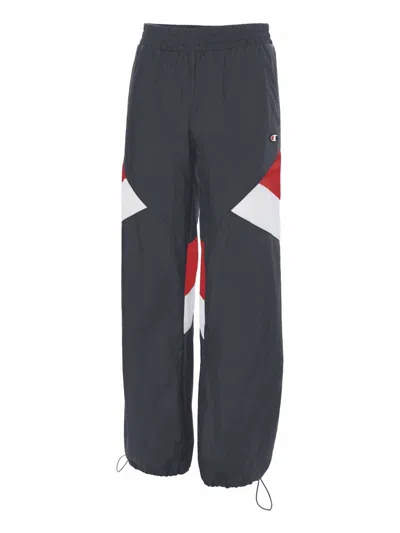 Champion Women's Colorblocked Warm Up Pants In Indigo Scree In Multi