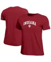 Champion Women's Crimson Indiana Hoosiers Arched Over Logo T-shirt In Red