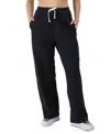 Champion Wide Leg Drawstring Pants In Champagne Frost