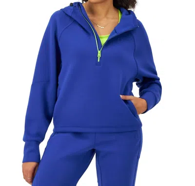 Champion Women's Flex Hoodie In Aztec Blue In Multi