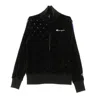 Champion Women's Full Zip Sweatshirt Track Jacket In Black