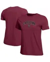 Champion Women's Garnet South Carolina Gamecocks Arched Over Logo T-shirt In Burgundy