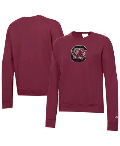 Champion Women's Garnet South Carolina Gamecocks Powerblend Sweatshirt
