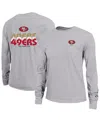 Champion Women's Gray San Francisco 49ers Core Long-sleeve T-shirt In Gray
