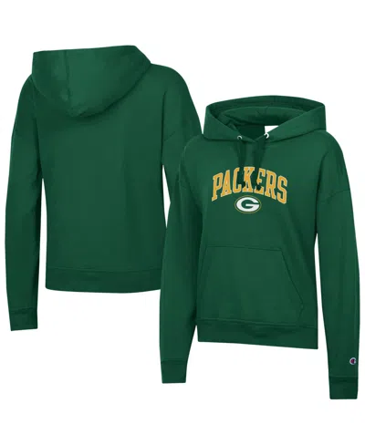 Champion Women's Green Bay Packers Fleece Relaxed-fit Pullover Hoodie