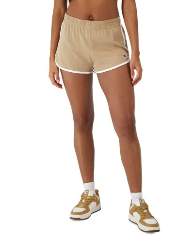 Champion 2.5" Gym Short In Taupe At Urban Outfitters