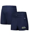 Champion Women's Navy Notre Dame Fighting Irish Tailgate Her Woven Shorts In Blue