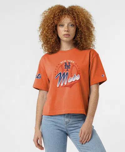 Champion Women's Orange New York Mets All-star T-shirt