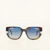Champion Women's Polarized Modified Cateye In Brown