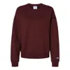 Champion Women's Powerblend Crewneck Sweatshirt In Brown