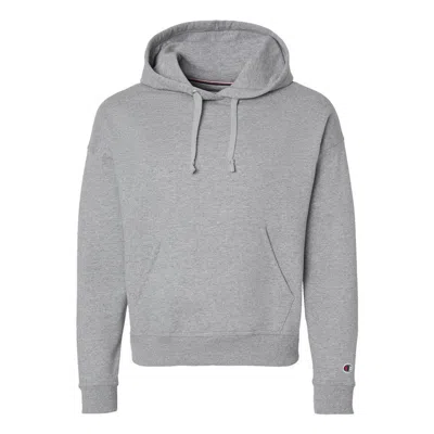 Champion Women's Powerblend Hooded Sweatshirt In Gray