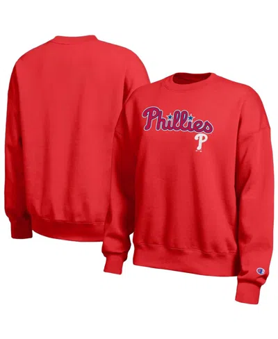 Champion Women's Red Philadelphia Phillies All Star Sweatshirt