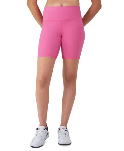 Champion Women's Soft Touch Pull-on Bike Shorts In Phlox Pink