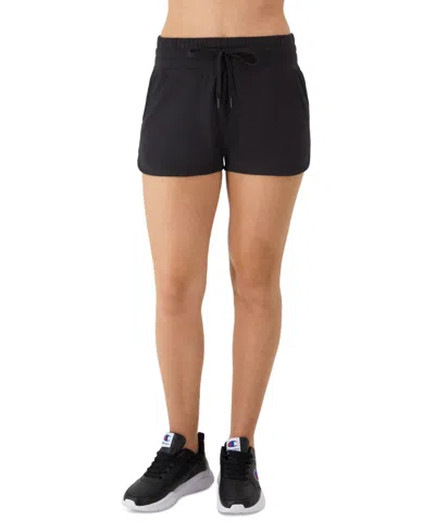 Champion Women's Soft Touch Sweat Shorts In Black