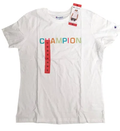 Champion Women's Sueded Tee In White